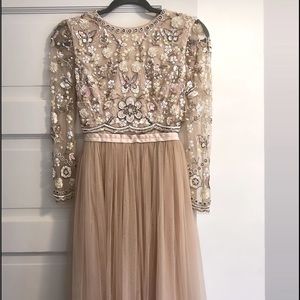 PARTY DRESS Needle & Thread
Butterfly Gown Tulle Maxi Dress - Petal